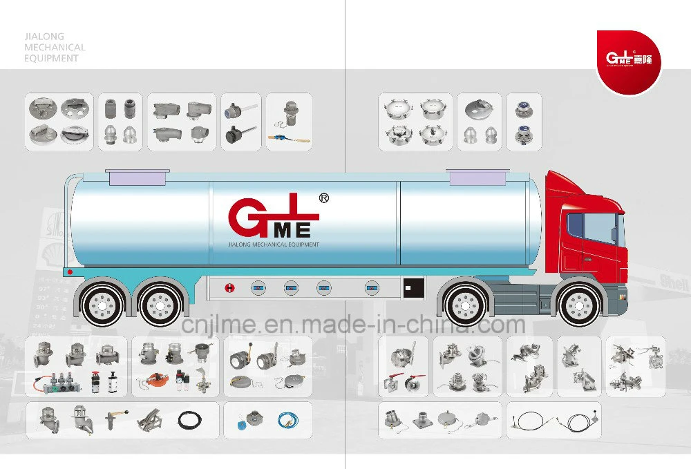 Fuel Tanker Oil Vapor Recovery Pipeline Combing Vent Valve